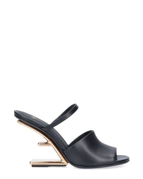 saks fendi shoes|Fendi sandals for sale.